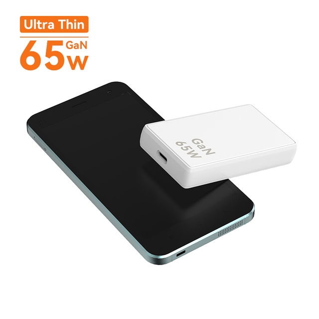 For Wholesale 65W USB-C PD Type-C Slim Fast Charger with OTP/OVP Protection for Android & for
