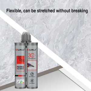 Mais novo produto quente não amarelado e preto cura rápida poliureia Eco-Friendly Tile Grout Sealant Tile Gaps Poliureia Tile Grout