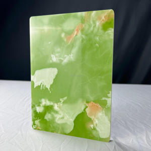 Panneaux muraux complets en PVC, feuilles de marbre flexibles, imperméables pour salle de bain, cuisine, appartement avec garantie de 5 ans - Product Image 1