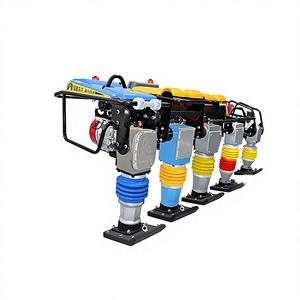 110/125/130 電動/ガソリン式 小型 手持ち式 路盤基礎 振動インパクトランマー 高負荷モーメント80kg - Product Image 1