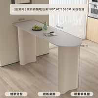 Hot Item Ins Style Table de bar pour appartement de ménage de couleur blanche