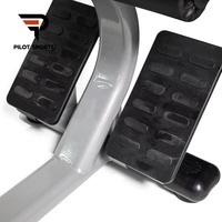 Chaise romaine réglable PILOT SPORTS, banc d'extension dorsale commercial pour la musculation de la taille et du tronc à domicile