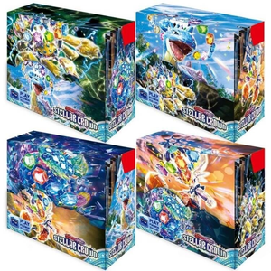 Pokemoned TCG <span class=keywords><strong>การ์ด</strong></span>เกมแลกเปลี่ยนภาษาอังกฤษกล่องบูสเตอร์เกมชั่วคราวแสดงการต่อสู้สะสมของขวัญพลาสติกสำหรั<span class=keywords><strong>บ</strong></span>แฟนๆเด็ก - Product Image 5