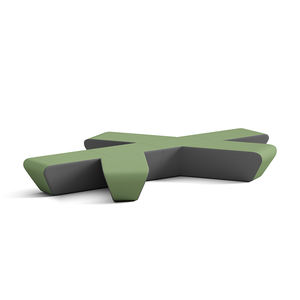 कपड़े का आकार घुमावदार बैठने सोफे प्रतीक्षा कक्ष अवकाश लेगलेस लंबे समय तक प्रतीक्षा क्षेत्र सोफे कुर्सी - Product Image 4