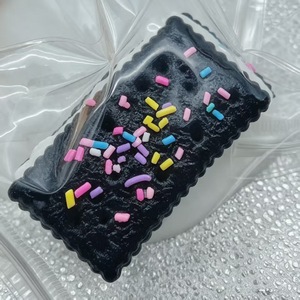 <b>Blue</b> Soda Cookie Squeeze Toy With Colorful <b>Sprinkles</b> TPE Stress Relief Fidget Toy Unisex - Product Image 5