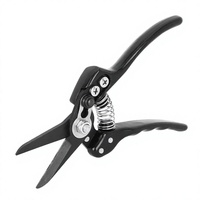 Sécateur professionnel industriel pour arbres, poignée antidérapante, lame en acier au carbone, revêtement PTFE, poignée composite, multi-usages