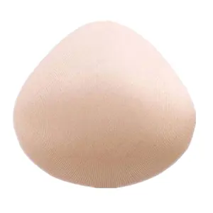 Triangular Shape Light Weight Breathable Breast Foam for Breast Cancer Women Mastectomy Bras Pad