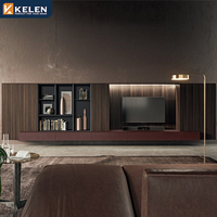 KELEN Personnalisation complète de la maison 2026 Meuble TV contemporain Console multimédia Fabricant et fournisseur OEM ODM de meubles TV
