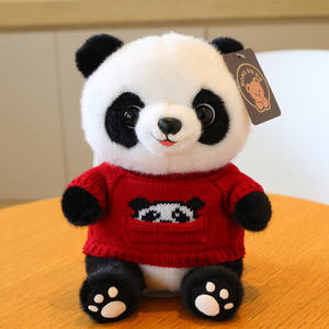ตุ๊กตาหมีแพน<span class=keywords><strong>ด</strong></span>้าพร้อมผ้าพันคอหมอนตุ๊กตาหมี<span class=keywords><strong>แพนด้า</strong></span>จำลองขนา<span class=keywords><strong>ด</strong></span>25ซม. พร้อมหมอนตุ๊กตาของขวัญสำหรับเด็ก - Product Image 3