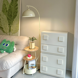 Đèn sàn gió Bắc Âu đơn giản hiện đại phòng khách phòng ngủ Nghiên Cứu Đèn đầu giường Kệ sáng tạo đèn bàn dọc - Product Image 2