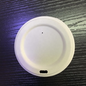 Tapa de taza de café de <span class=keywords><strong>90</strong></span> MM, 10oz, 12oz, 16oz, 100% Bio, taza de azúcar caliente, bagazo, venta al por mayor - Product Image 4