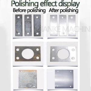 Petite ponceuse à bande métallique, ponceuse à bande large, ponceuse à tête unique, machine de polissage, machine de meulage et de débavurage - Product Image 3