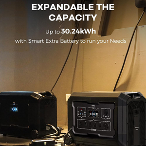 Générateur solaire SOUOP S5 de 5000 W, générateur solaire portable, batterie de secours, station d'alimentation domestique - Product Image 5