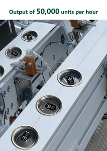 Máquina de Marcado Láser de Fibra Automática de Alta Precisión con Trazabilidad Anti-falsificación para Tapas de Latas de Bebidas Metálicas de Fácil Apertura - Product Image 5