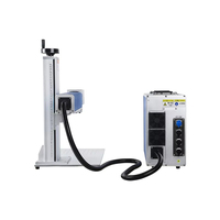 Machine de marquage et de gravure laser à fibre CNC Lightburn JPT MOPA M7 50W/60W/100W refroidie par air pour métal avec prise en charge DXF/BMP/AI/PLT