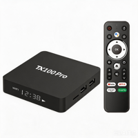 Nuevo Android TV Box TX100 Pro WIFI 6 4K, Decodificador Android, Tvbox Bangladesh, 8GB 128GB, Reproductor Multimedia en Streaming