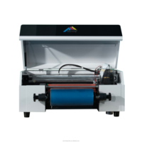 Printer Stiker A3 Inkjet UV DTF Kulit 30cm Desktop Mudah Dioperasikan Mesin Cetak Label & Casing HP/Gelas Otomatis Kepala DX7