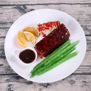 Decorazione personalizzabile simulazione cibo per la visualizzazione delicatezza modello di bistecca alimentare - Product Image 4