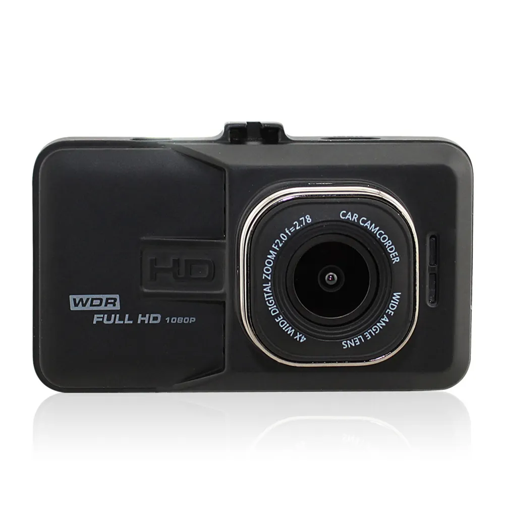 Caméra de tableau de bord pour voiture, Dashcam, caméra DVR, enregistreur vidéo en HD 1080P, grand Angle, 3 pouces, Dashcam