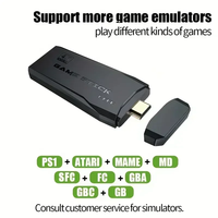 Consola de Juegos Retro M8 4K, Controles Inalámbricos Dobles de 2.4G, Más de 20000 Juegos, Plug & Play
