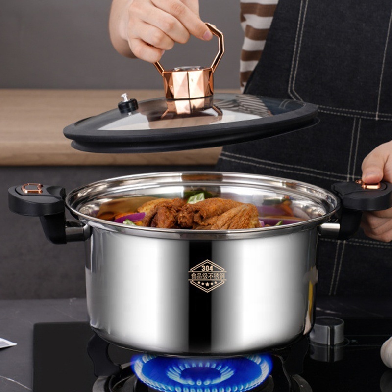 Custom Logo Kitchen Cooking Pot 5L
