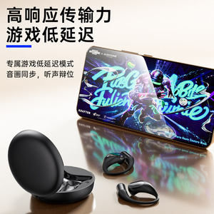 Open Ear <b>Bluetooth</b> Headphones S4 Sport Enc Noise Reduction Silicone Hook <b>Wireless</b> Touch Control - Product Image 4