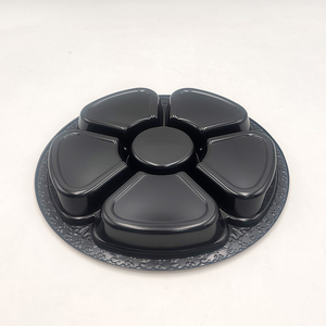 JY-82123 rõ ràng nắp nhựa dùng một lần Vòng Sushi bao bì hộp Snack hộp đựng thực phẩm - Product Image 3