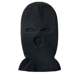 Balaclava en acrylique tricoté sur mesure, masque facial complet, bonnet multicolores, masque de ski avec logo personnalisé pour les événements promotionnels - Product Image 3