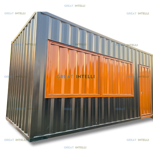 Conteneur extensible 4M en acier, maisonnette modulaire en panneaux sandwich, entièrement équipée d'une cuisine, eau chaude/froide, 110V/220V - Product Image 3