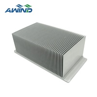 Dissipateur thermique à ailettes rainurées en aluminium de haute précision, procédé de collage, 150mm x 69mm, 150x50x30, régulateur, dissipateurs thermiques à dents de pelle