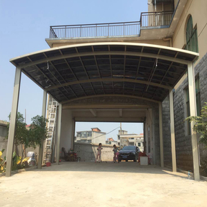 Auvents de <span class=keywords><strong>moto</strong></span>/ Abri double <span class=keywords><strong>pour</strong></span> deux voitures en aluminium/ Toit en polycarbonate massif <span class=keywords><strong>pour</strong></span> garages - Product Image 3