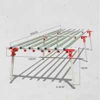Table de travail pour la découpe de carreaux grand format P703, en alliage d'aluminium Shijing, pour marbre et dalles de pierre, montage facile, qualité industrielle, bricolage