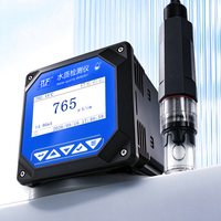 Analyseur d'eau intelligent LCD EC Meter RS485, testeur de pH, de température et d'oxygène dissous pour le traitement de l'eau des aliments et des boissons