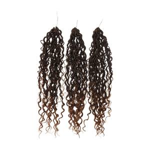 Extensiones de Cabello Sintético Resistentes al Calor de 22 Pulgadas, Estilo Passion Twist, Trenzado Crochet, River Goddess, Faux Locs - Product Image 6