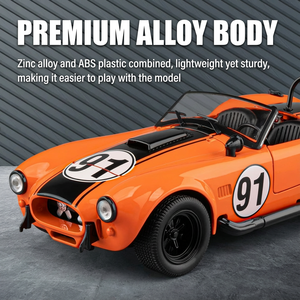 Modellino in Metallo Shelby 427 <span class=keywords><strong>Cobra</strong></span> Scala 1:22 con Luci, Suoni e Funzione Pull-Back - Auto Sportiva Die-cast - Product Image 6