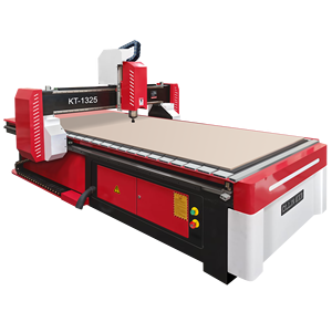 Machine de fraisage CNC 3 axes haute précision KT-1325 par OLAN, rouge, broche unique, 380V, avec système de collecte des poussières, garantie de 2 ans - Product Image 3