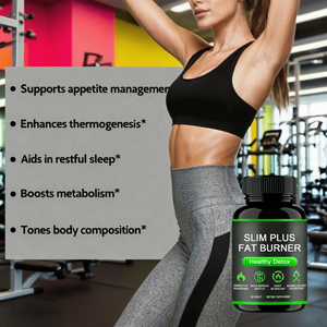 תוסף מבער שומן לילה זמן תומך חילוף החומרים, ירידה במשקל עוזר עם שינה שומן צורב קפסולות - Product Image 2