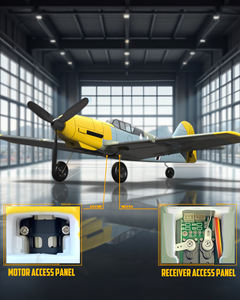 <span class=keywords><strong>Avion</strong></span> radiocommandé RC Park Flyer <span class=keywords><strong>BF109</strong></span> facile à piloter pour débutants avec stabilisateur gyroscopique - Product Image 2