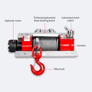 Treuil hydraulique à cabestan pour dépanneuse, utilisé pour le remorquage de remorques et de camions, 10000 lb, 11000 lb, 13500 lbs, 15000 lbs, treuil hydraulique - Product Image 5