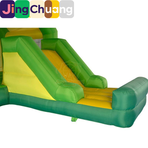 Offre Spéciale : Trampoline <span class=keywords><strong>Gonflable</strong></span> JingChuang avec Toboggan Dinosaure et Château Ludique en Tissu Oxford 530x260x310CM pour Usage Commercial - Product Image 4