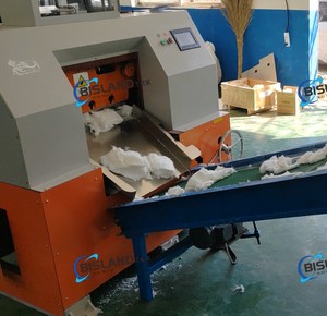 Harga pabrik blex mesin daur ulang karpet kain limbah mesin pemotong pencacah kain untuk tujuan daur ulang - Product Image 5