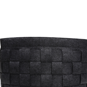 36L Grande Capacità <span class=keywords><strong>Feltro</strong></span> Cestello <span class=keywords><strong>Portaoggetti</strong></span> Con Manico <span class=keywords><strong>In</strong></span> Pelle - Product Image 5