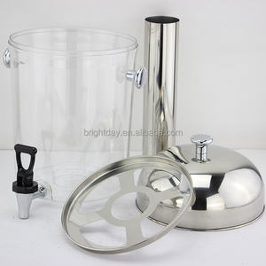 <span class=keywords><strong>Distributeur</strong></span> <span class=keywords><strong>de</strong></span> boissons pour hôtels et restaurants, en acier inoxydable, <span class=keywords><strong>avec</strong></span> réfrigération à glace, machine portable pour fêtes et buffets - Product Image 4