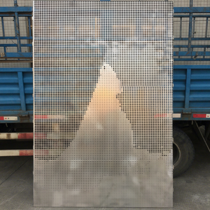 Panel de Fachada Decorativo de Pared Cortina Perforada de Aluminio Personalizado, Revestimiento de Pared Impermeable y Resistente al Fuego para Edificios - Product Image 6