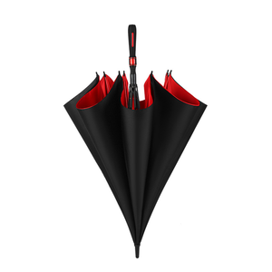 Paraguas de golf de doble capa completamente automático con logotipo personalizado Paraguas UV resistente al viento fuerte - Product Image 5