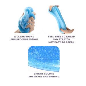Kit de slime DIY Galaxy fait main 2026 pour enfants – Ensemble de slime en seau – Personnalisation bienvenue - Product Image 6