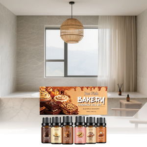 <b>Christmas</b> Aromatherapy Bakery Fragrance <b>Oil</b> Set with Lavender Scent 60ml 6 Bottles Natural Plant <b>Oil</b> for Home Air Freshener - Product Image 3