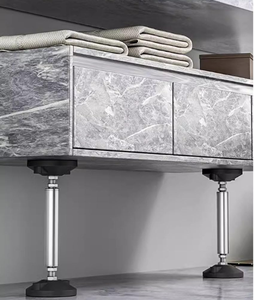Support mural rétractable en acier inoxydable pour armoire, réglable, pour installation sous évier, support d'installation d'armoire, OEM/ODM, DIY, industriel - Product Image 6
