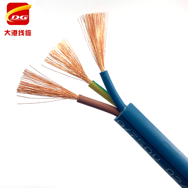 2Core 3Core 4Core 1.5mm 2.5mm 4mm 6mm Rubber Sheathed Cable Electric Wires Pump Waterproof Rubber Cable Manufacturer