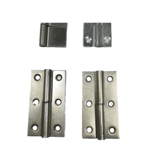 Charnière détachable Guan Yan Wujin 25x32x1.2mm, plaquée zinc, pour porte de placard ou fenêtre - Product Image 5